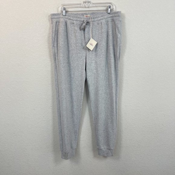 Faherty Gray Sweatpants - Picture 1 of 7